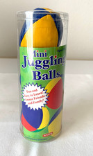 SET OF 3 SCHYLLING MINI JUGGLING BALLS ~ IN ORIGINAL TUBE ~ WITH INSTRUCTIONS