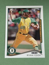 Ryan Cook 2014 Topps Oakland Athletics #243 W992