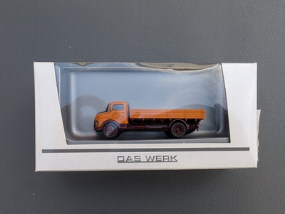 Märklin 00772-03 - MB L311 Rundhauber Pritsche ''Das Werk'' 1/87 - Schuco