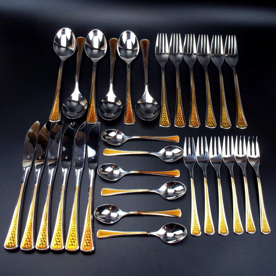 WMF Cromargan Besteck Set Serie Alexandria 30-teilig Hollywood Regency Style - Bild 2 von 4