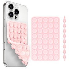 Silicone Suction Cup Case Mount Double Sided, Hands-Strong Grip Holder for Se...
