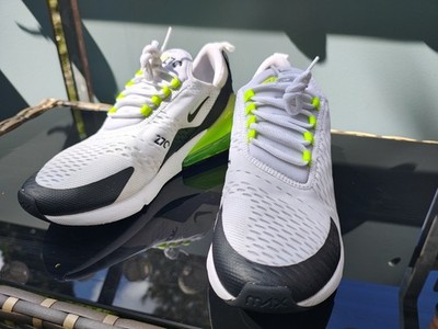 Nike Air Max 270 White Black Volt Gr.44,5  DC0957 100