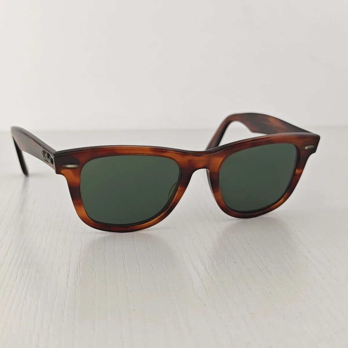 Preços baixos em Ray Ban Wayfarer B L em Óculos de Sol Vintage | eBay