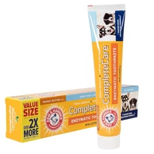 Complete Care Enzymatic Puppy Toothpaste, Peanut Butter Flavor, Enzymatic Dog To