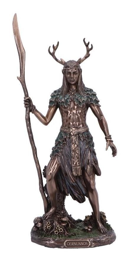 Cernunnos the Horned God Bronze Figurine 26cm
