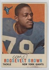 1959 Topps Rosey Brown Roosevelt Brown #114 HOF 0q5