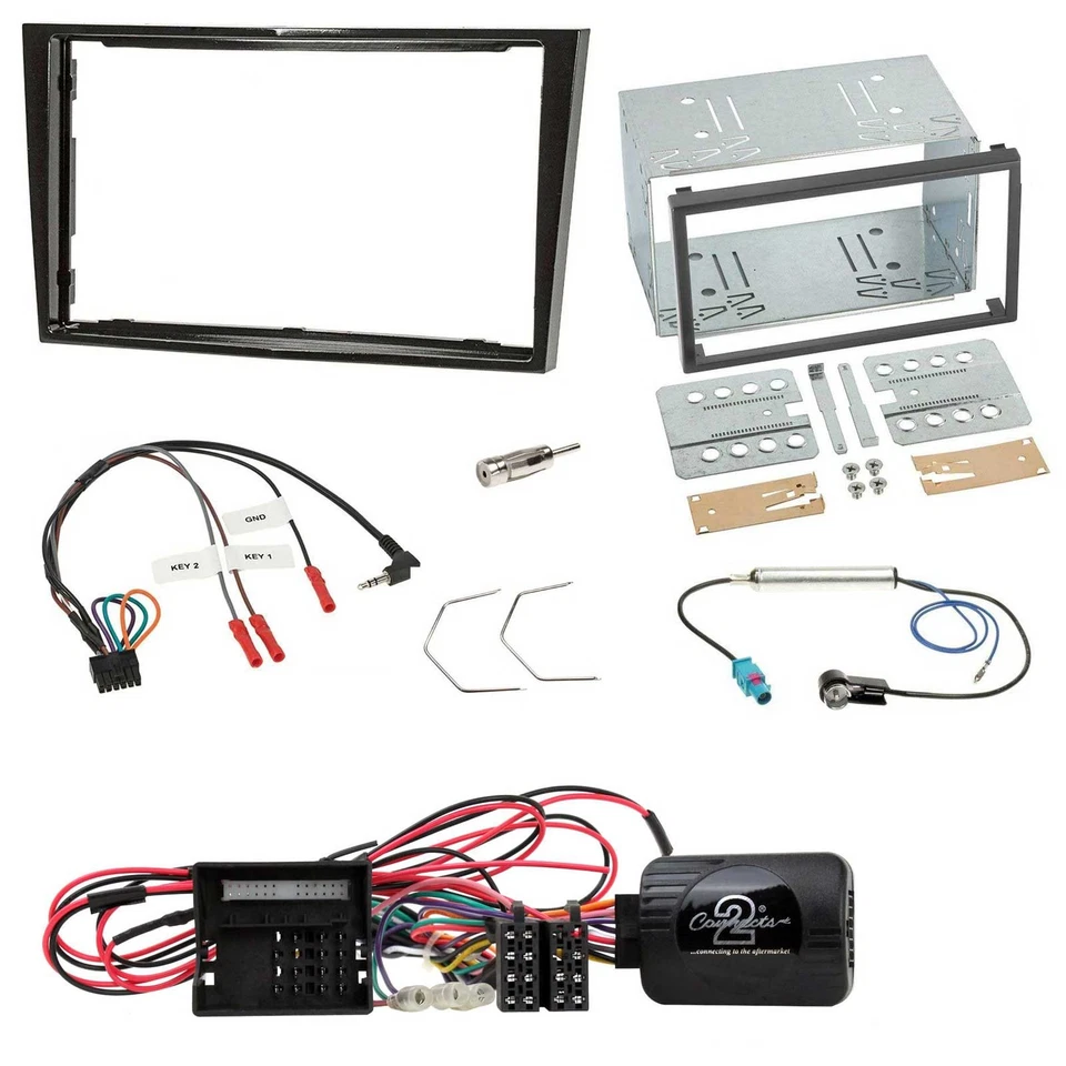 Kenwood CD 2DIN DAB USB Lenkrad Bluetooth Autoradio für Opel Corsa D Klavierlack - Bild 3 von 4