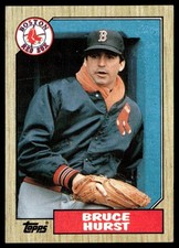 1987 Topps Bruce Hurst Boston Red Sox #705