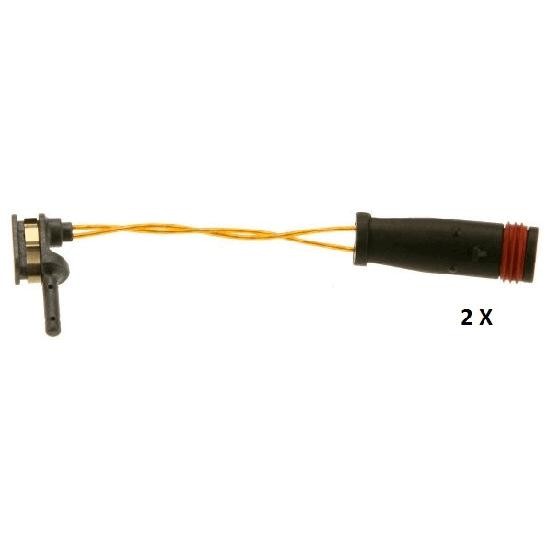 2X Warnkontakt Bremsbelagverschleiß Hinten FüR Mercedes GLE W166 OM646821-image