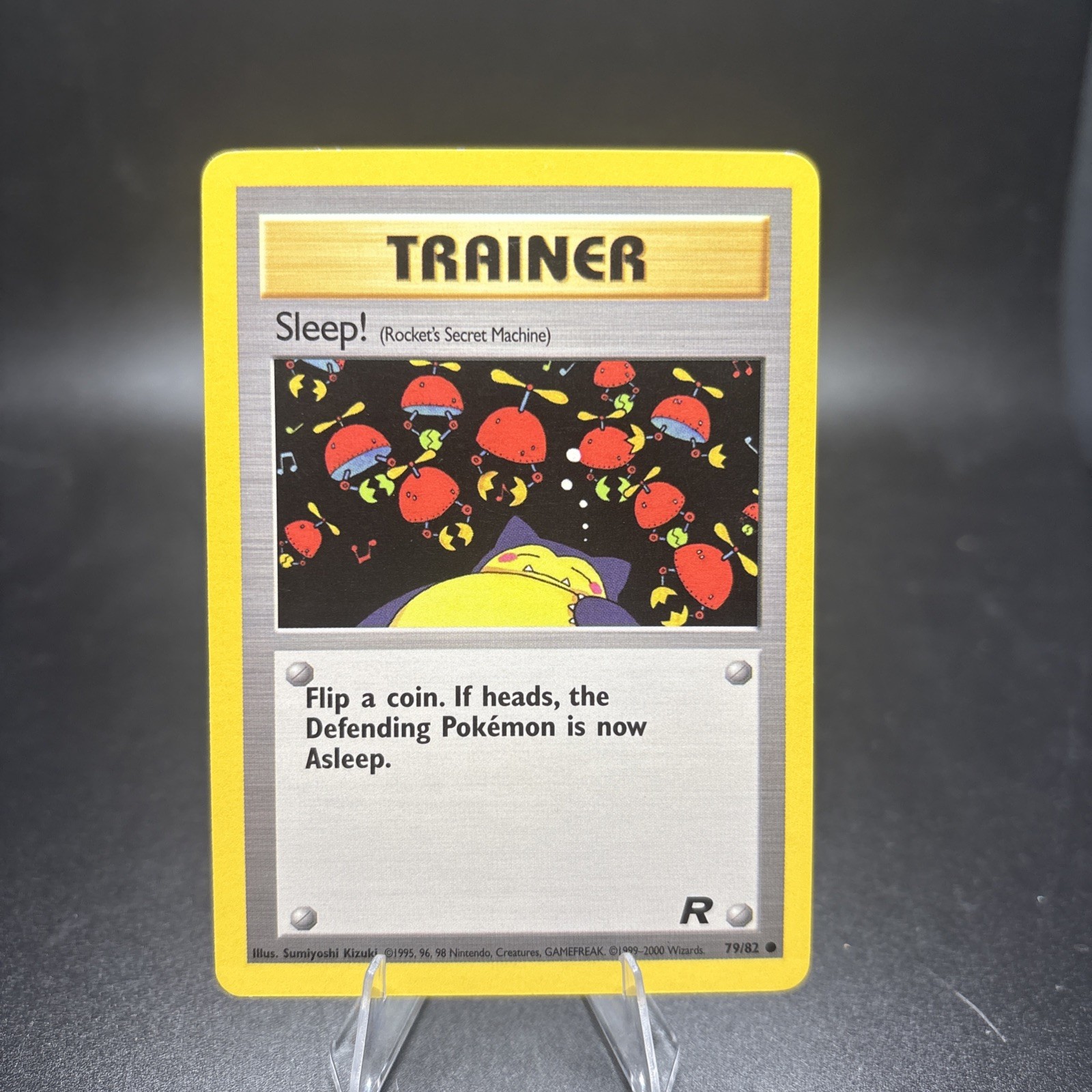 Sleep! (Rocket's Secret Machine) - 79/82 - Team Rocket - Pokemon TCG - NM -c