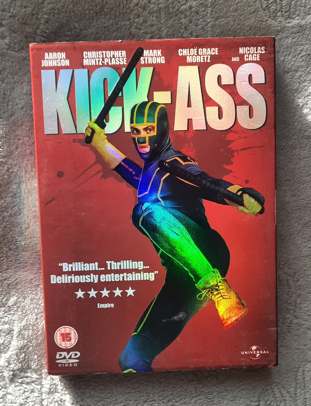 Kick-Ass DVD (2010) Nicolas Cage, Vaughn (DIR) cert 15