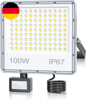 Led Strahler Mit Bewegungsmelder AußEn 100W, Led Fluter Scheinwerfer Mit Bewegun