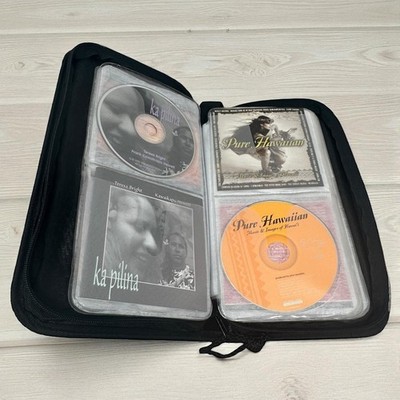 BOAT CD VCD Case Holder 64 Capacity Hawaiian Music CDs Included