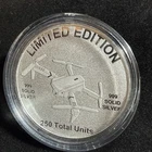 1 oz Silver Drone Round. Limited To 250