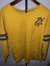 Harry Potter Hufflepuff Spirit Jersey Long Sleeve Yellow Medium