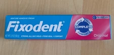 Fixodent ORIGINAL Denture Adhesive Cream, 2.4 oz