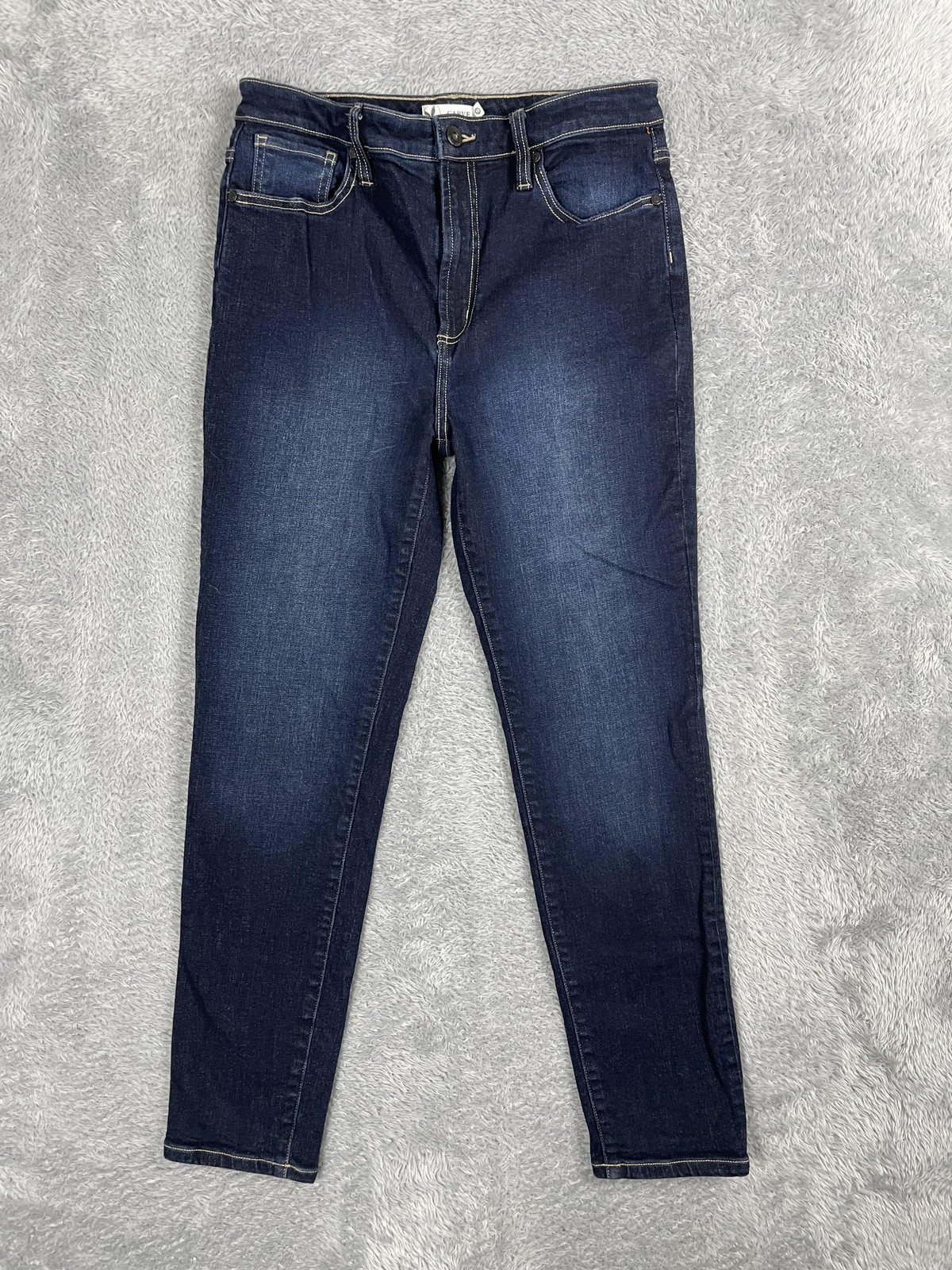 Carve Designs Jeans Womens 10 Blue Organic Cotton Stretch Skinny Denim