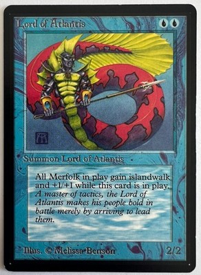 Magic The Gathering: Lord of Atlantis EX ENG Beta (LEB)