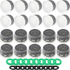 Faucet Aerator 2.2GPM Flow Limiter Insert Faucet Aerator Replacement Part Use...