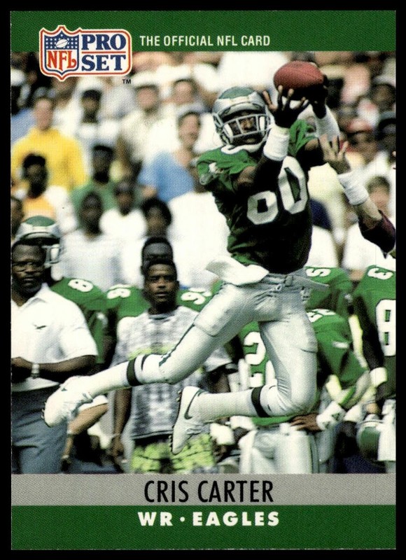 1990 Pro Set #246 Cris Carter