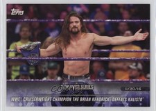 2018 Topps WWE Road to Wrestlemania The Brian Kendrick #49 1md