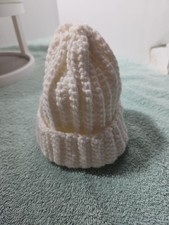 White Baby Beanie Hat