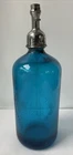 Vintage Good Health Seltzer Union City N.J. Blue Glass Made in Czechoslovakia