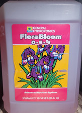 General Hydroponics FloraBloom Advanced Nutrient System Liquid 6 Gal Bottle