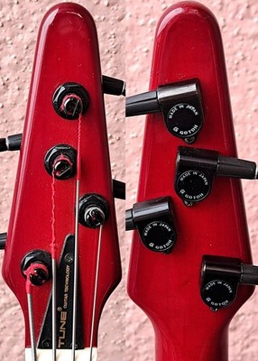 Electric Bass Guitar Tune STB-2 Maniac Standard PJ Red Made in