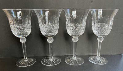 SET OF 4, 7 1/4'' ROGASKA CRYSTAL KING LOUIS WINE GLASS  SET OF 4