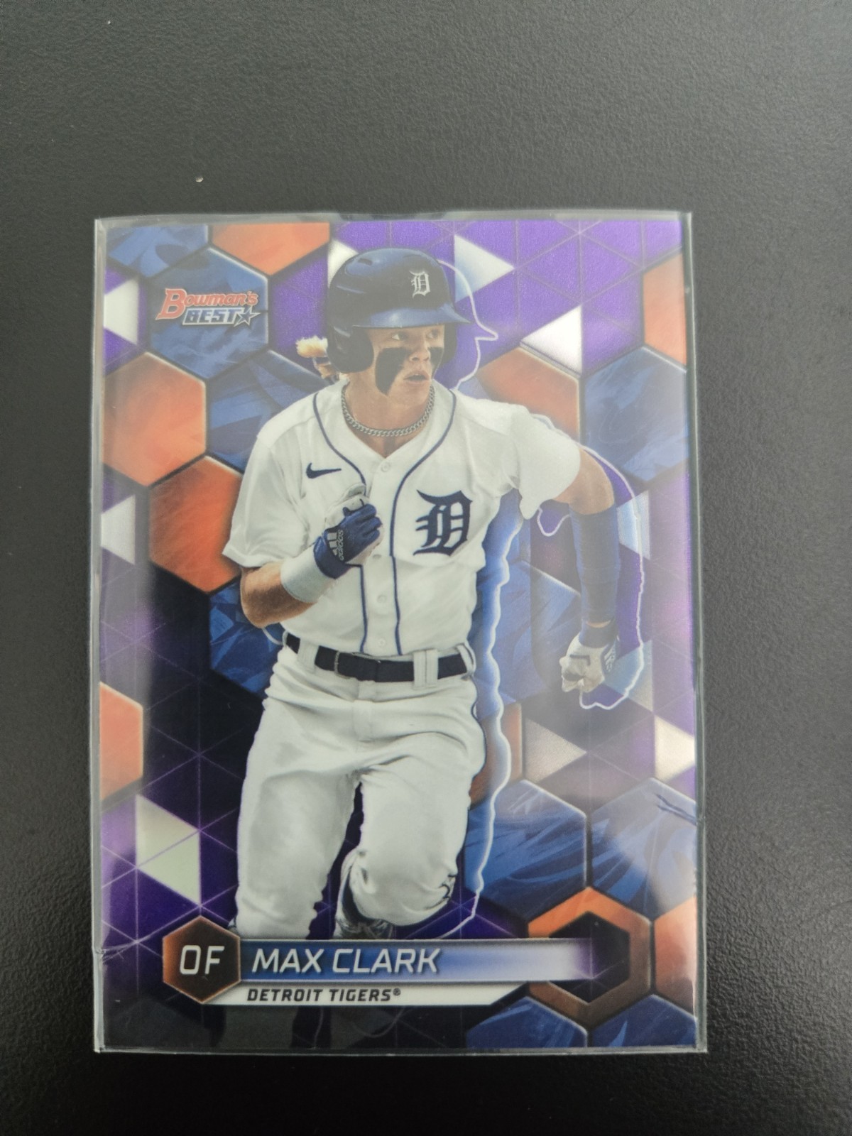 2023 Bowman's Best Baseball Max Clark TIGERS #TP-23 Purple Refractor /250