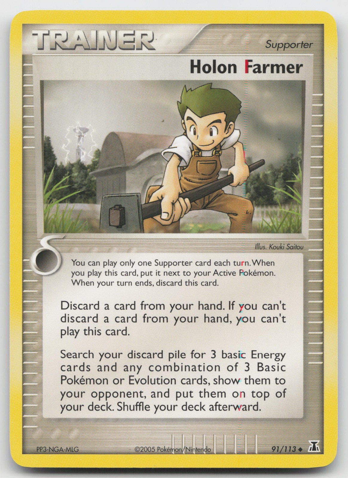 Holon Farmer Uncommon Normal Delta Species 91/113 NM