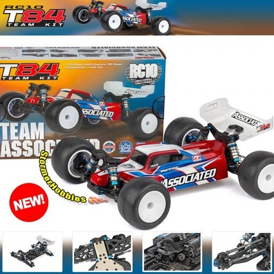 Team Associated RC10T84 1/10 4WD Off-Road Electric Truggy Kit T84 ASC90057 Truck