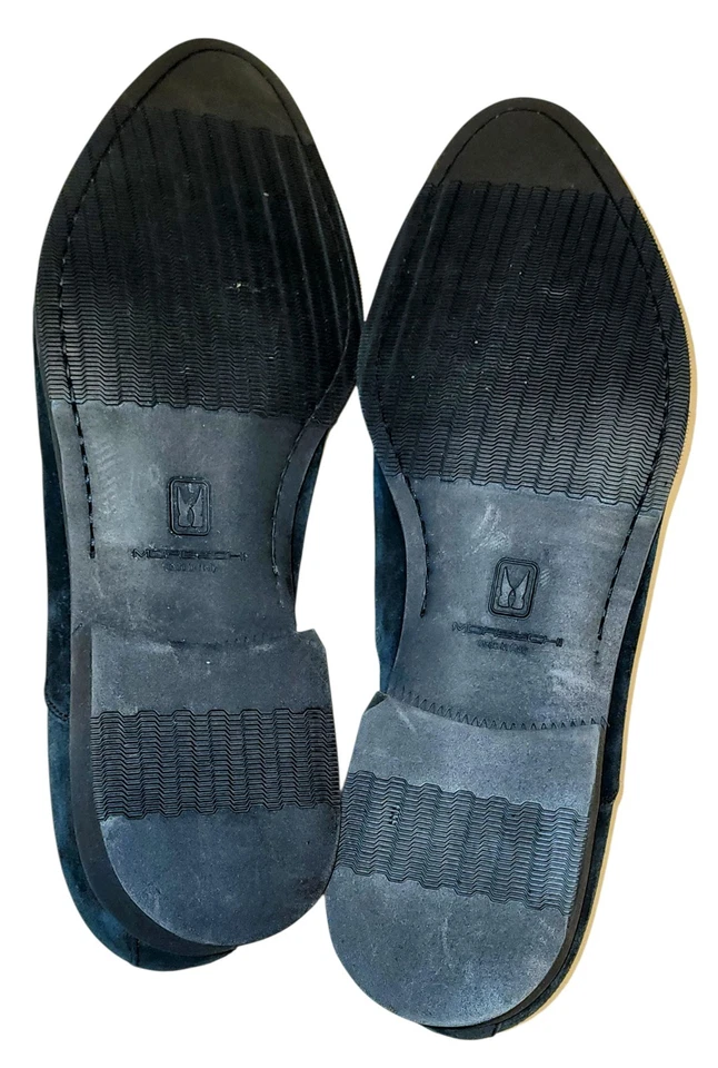 👞 MORESCHI - Zapatos de gamuza azul. ¡¡Hermoso!! Talla 12? 🔥  Foto 2 de 4