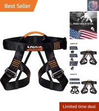 Climb Centaur Adjustable Half Body Climbing Harness, For Mountaineering, Rock...