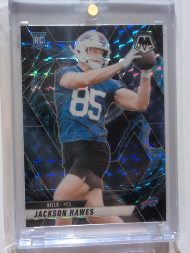 Panini Mosaic 2025 Jackson Hawes RC Prizm Genesis SP #334 Buffalo Bills NFL
