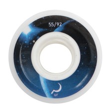 GROUND CONTROL UR MOON IN-LINE SKATE WHEELS 55MM 92A -ROLLERBLADE -8PK - NATURAL