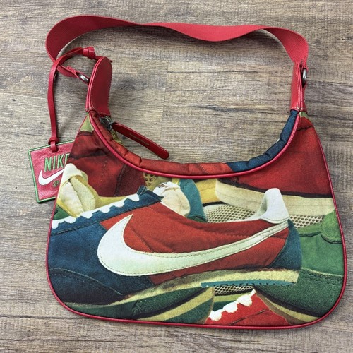 Nike Damen Sling Schultertasche Vintage Y2K Cortez