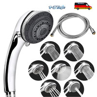 Duschkopf Set Mit 7 Modi Hochdruck Schlauch 150Cm
