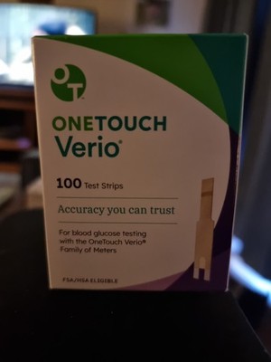 OneTouch Verio 100 Diabetic Test Strips