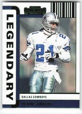 2022 Panini Contenders #LGD-DSA Deion Sanders Legendary Green FB1-751
