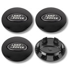 For Land Rover Alloy Wheel Centre Cap Hub x4 62mm Many Models Freelander Black