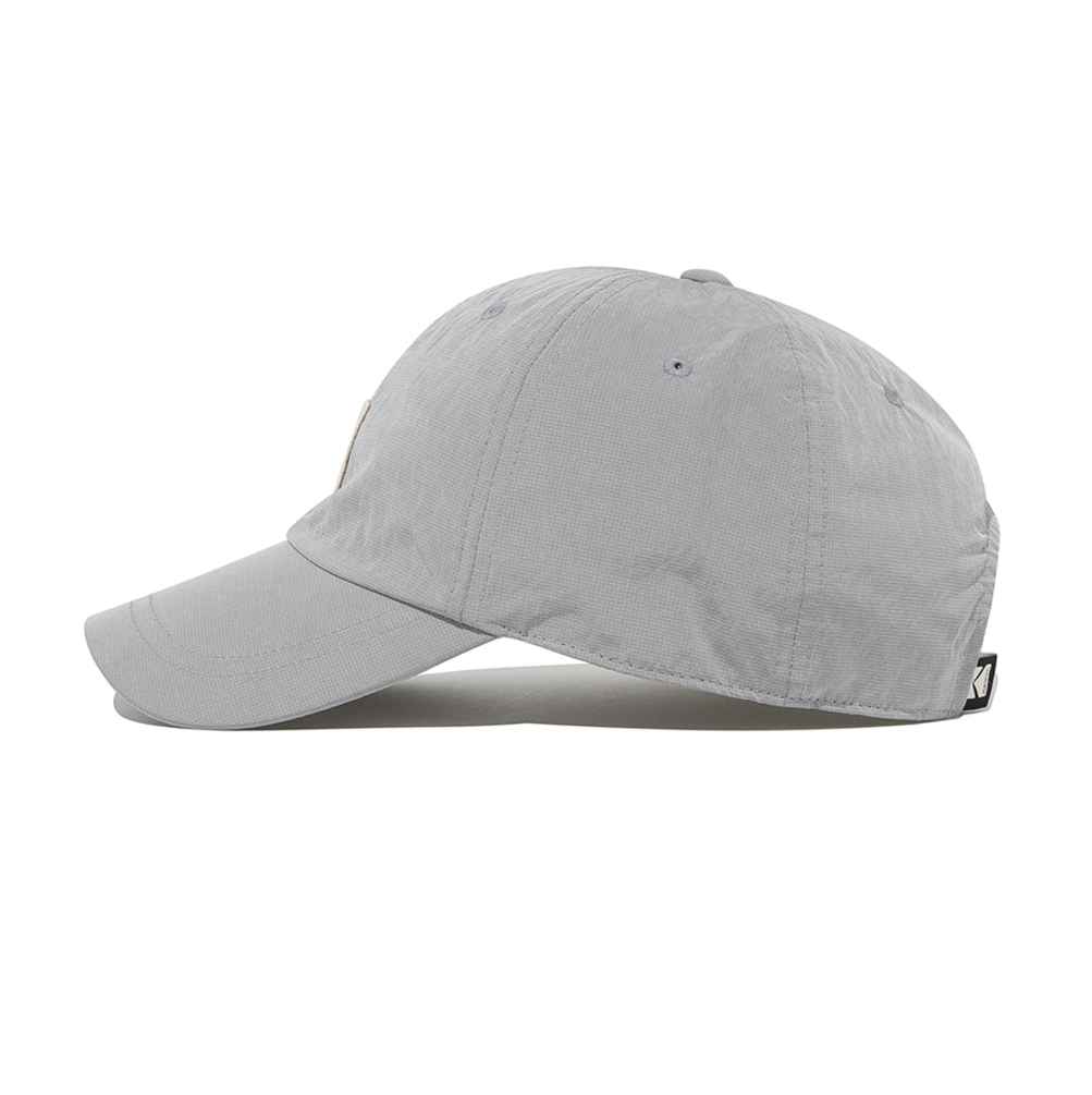 NEW KODAK APPAREL Relax Fit Blue Logo Baseball Cap LIGHT GREY