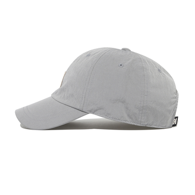 NEW KODAK APPAREL Relax Fit Blue Logo Baseball Cap LIGHT GREY