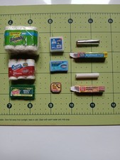 Dollhouse Miniatures Accessories 1:12 lot Cleaning, Kitchen