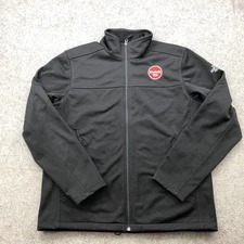 North Face Jacket Mens Large Apex Softshell Full Zip Windbreaker Detachable Hood