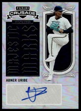 2025 Panini Crusade #30 Abner Uribe Majestic Marks Auto
