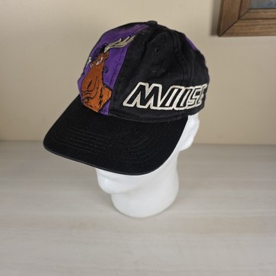 Vintage Minnesota Moose Youth Snapback Hat Rare Nhl