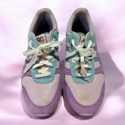 Asics Gel-Lyte V Women s Sneakers Size 8 Pastel Purple Teal Mesh