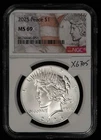 2025 $1 Silver Peace Dollar - NGC MS 69 - SKU-X6705